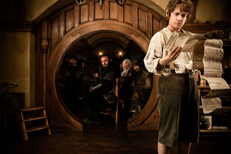 Martin Freeman as Bilbo in THE HOBBIT: AN UNEXPECTED JOURNEY